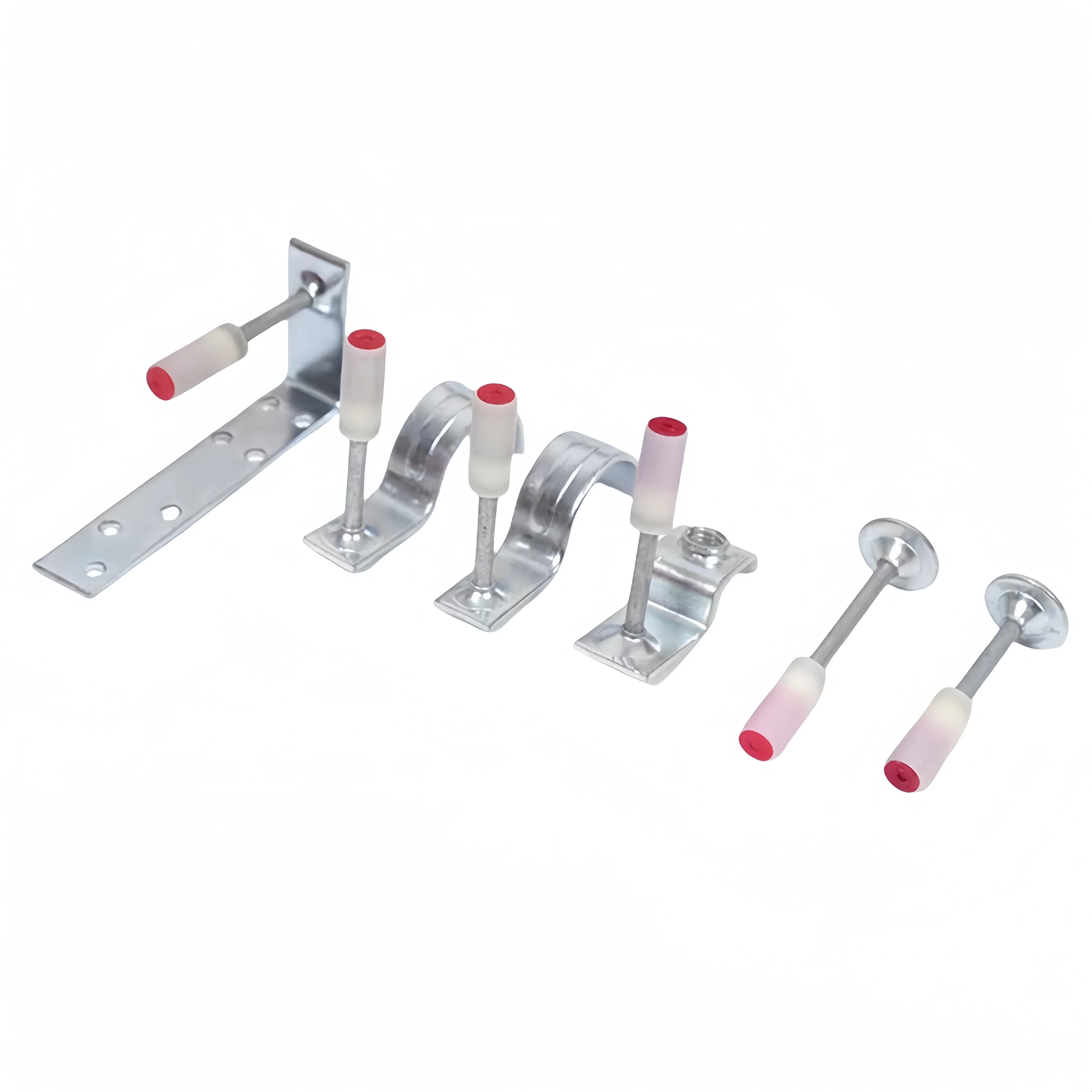 M8 Steel Nitrocellulose Power Drive Pin   Shank Including Ring Spiral Smooth Fluted Checkered Cupped