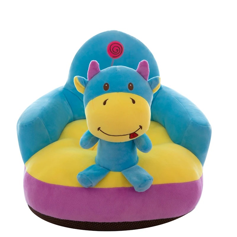 New design creative plush animal child seat plush toy sofa
