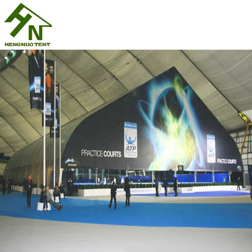 10x20m 25x40m 40x60m Heavy Duty Strong Aluminium Outdoor Hangar Sports Event Tents For Football Tennis Cricket Swimming Pool