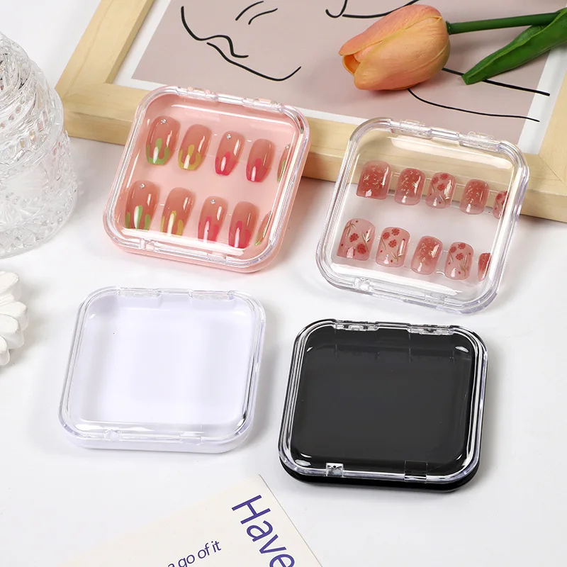 Transparent Nail Nail Box Storage Box For Hand-Worn Gel Nail Polish Set Box