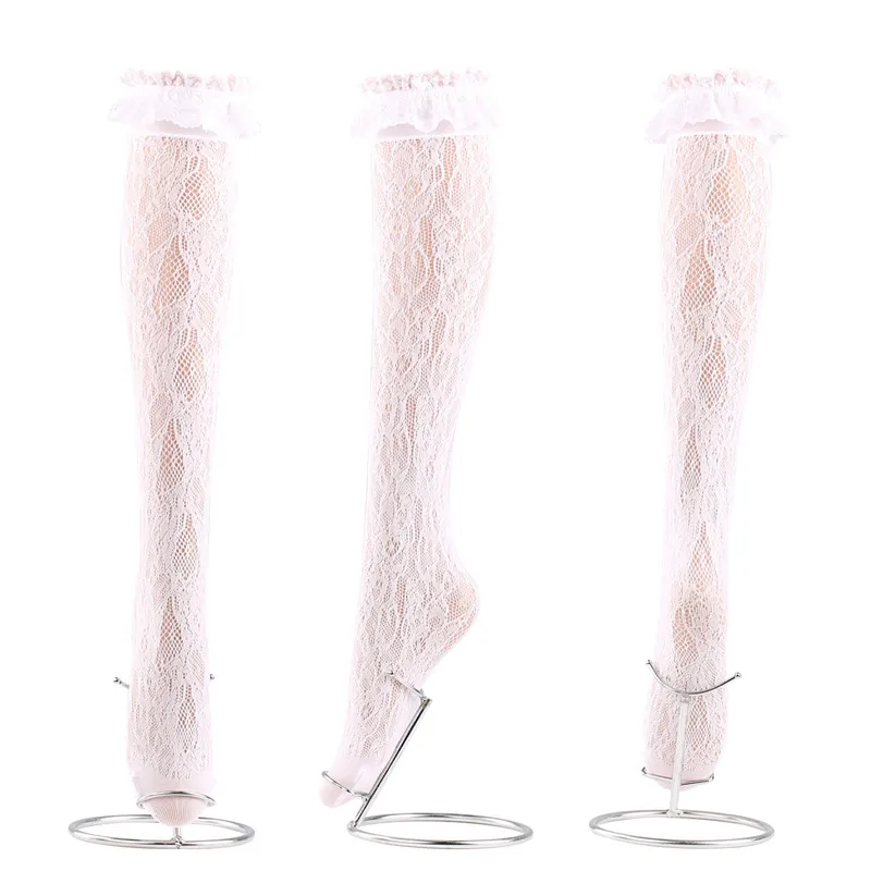 Socksmate tight high silk stockings cute teen girls lolita peachy long hot sexy ladies lace flower spa seamless ankle socks