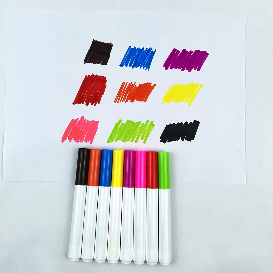 Non Toxic Promotion Gift Set Multi-color Chalk Markers LED Board Chalkboard Wet Erase Markers