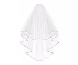 Set of 2  Bridal veil two-piece suit bachelor party wedding supplies bride to be bride shoulder straps etiquette belt