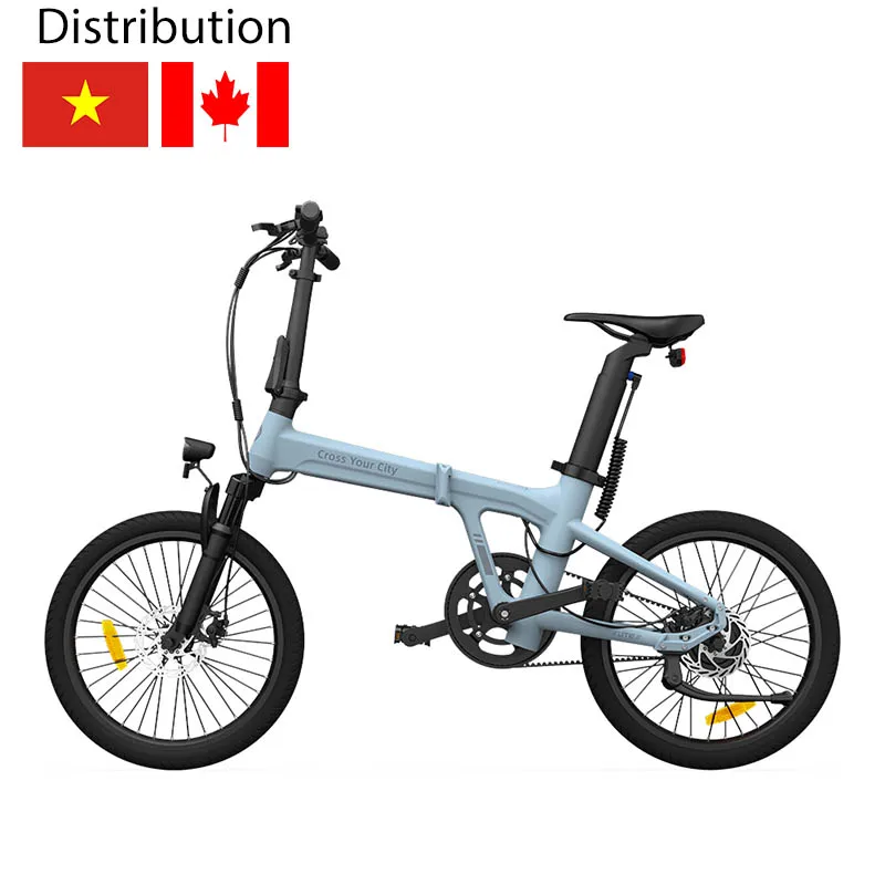 Vietnam CA Warehouse ADO A20 Lite 250W Electric Bike Folding Hybrid City Road Bike ebike Electric Bicycle foldable e Bike
