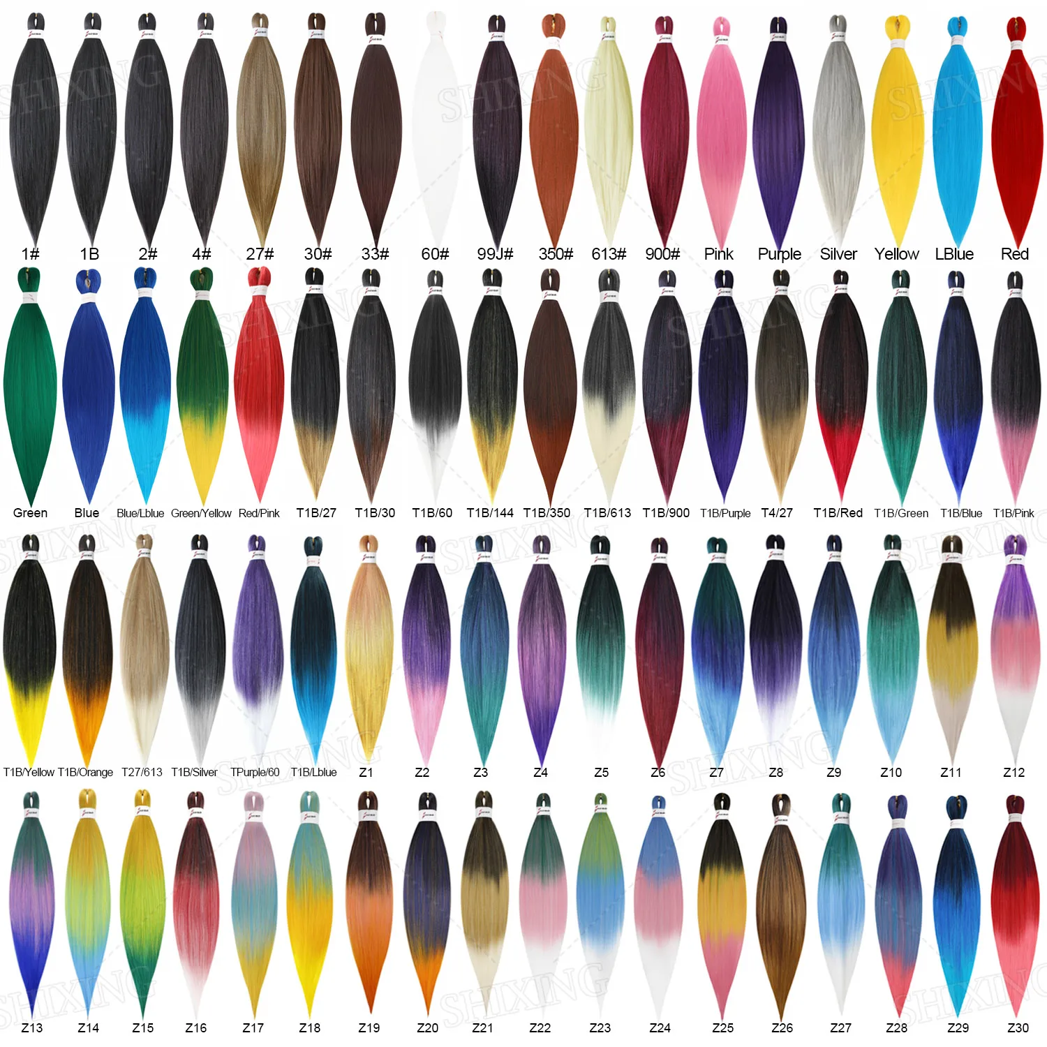 Предварительно растянутые плетеные волосы Yaki текстура EZ мягкие пушистые 20 и 26 дюймов