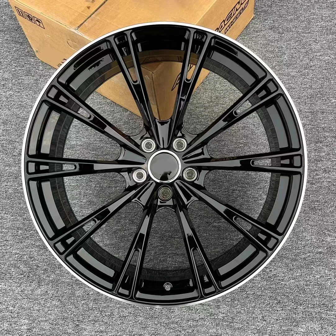 YQ Muti Spoke Rim Jantes Gloss Black 18*8j 19*8.5J 5X112 Alloy Sport Car Wheels For Audi rs Q8 2022+