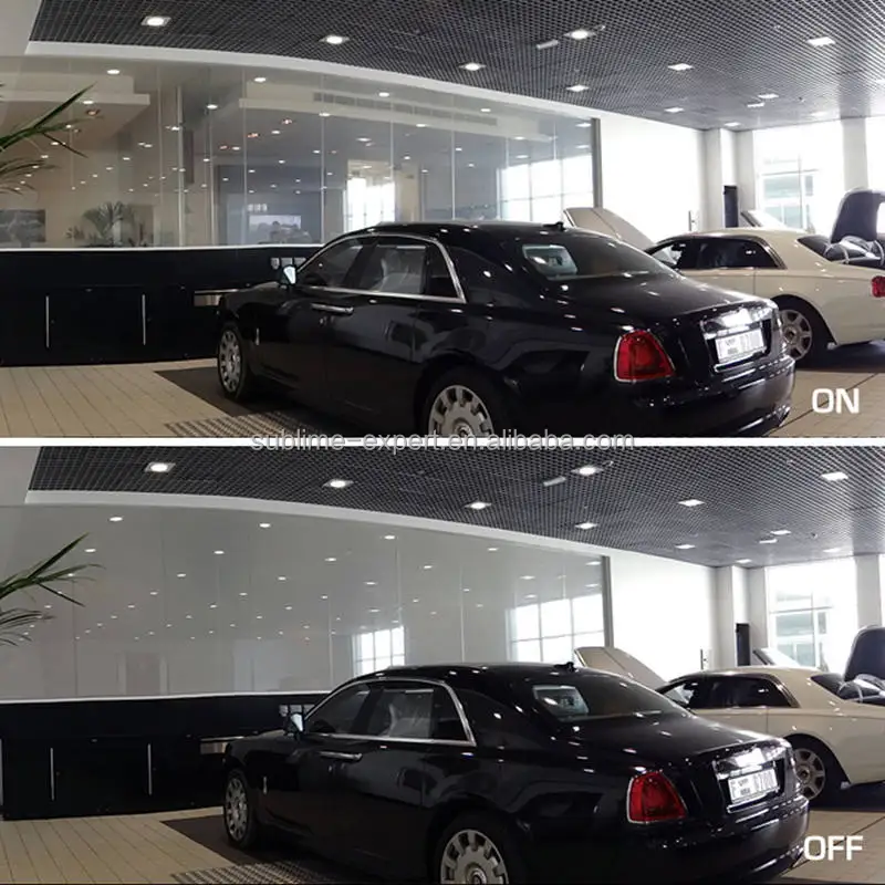 Pdlc Window Film Electric Curtain Dimming Film Smart Blind Electric Glass Tint Foil Pdlc Film In Roll Switchable Privacy Window