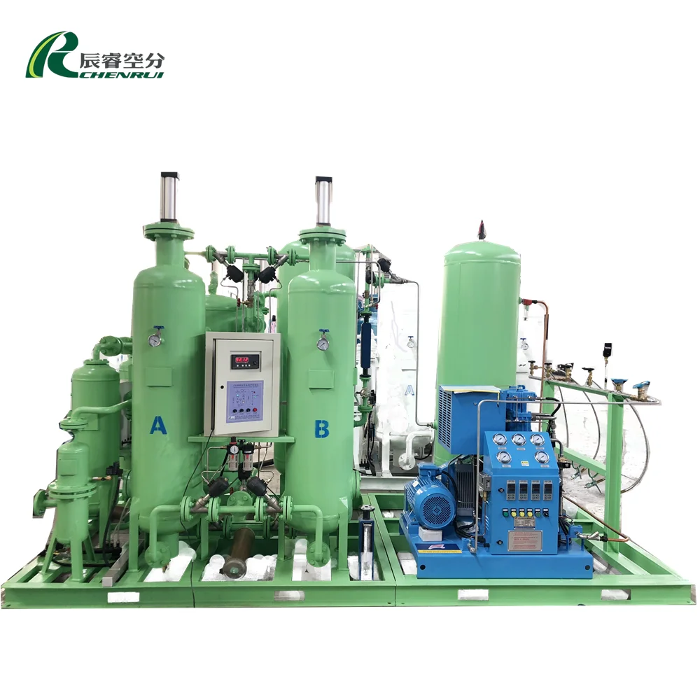 Oxygen Generator With Filling System