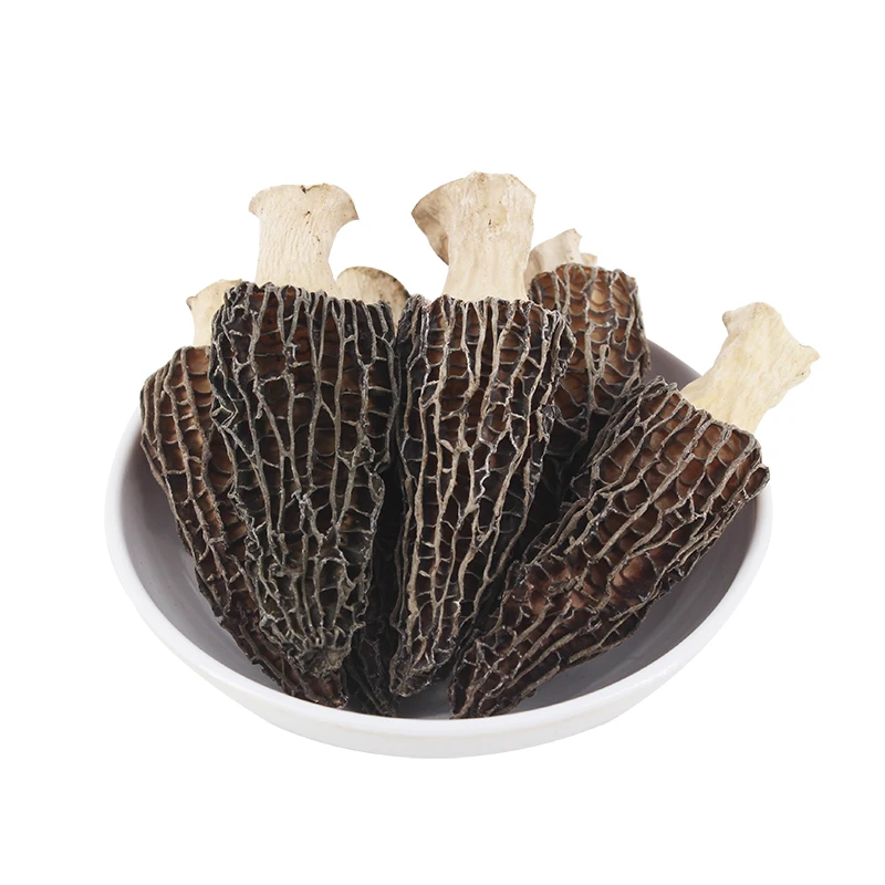 Morchella esculenta Премиум сморчки новый запас сушеных грибов Morchella conica черный гриб