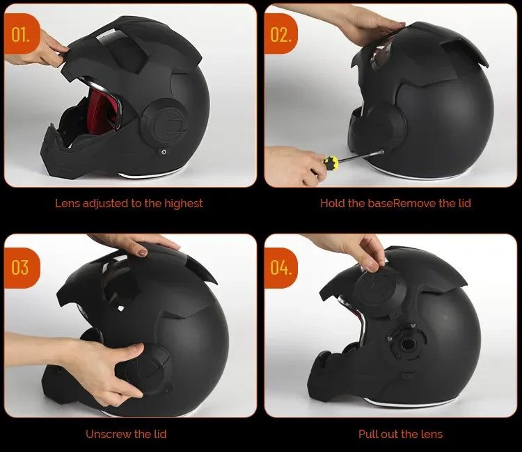 2023 Newly Designed ABS Iron Man Helmet Predator Motorcycle Full Face Helmet Style Harley Transformers Vintage Motorcycle Helmet