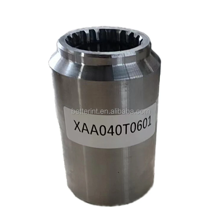 XAA040T0601 Splined Hub/Sleeve with OD60mm shaft coupling for Cement Screw Conveyor