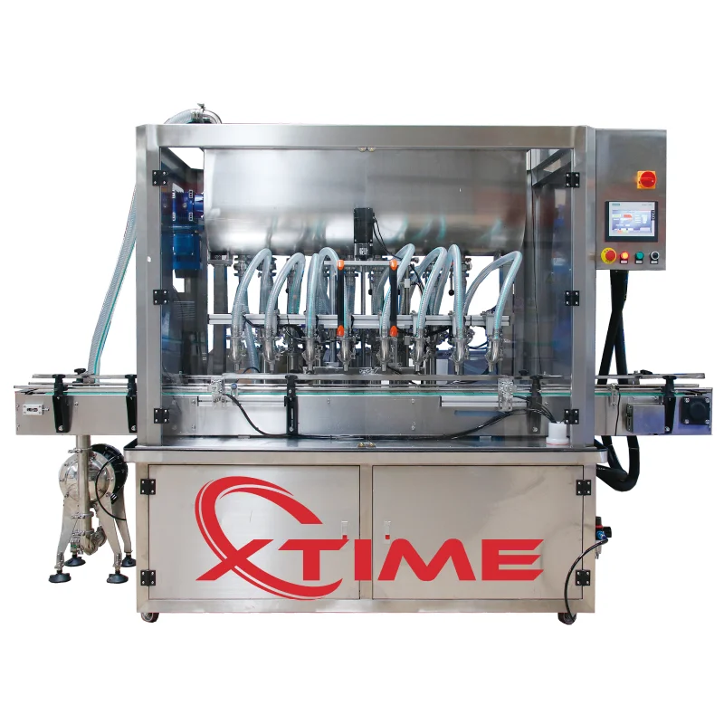 High quality automatic liquid carbonate honey glass jar filling machine