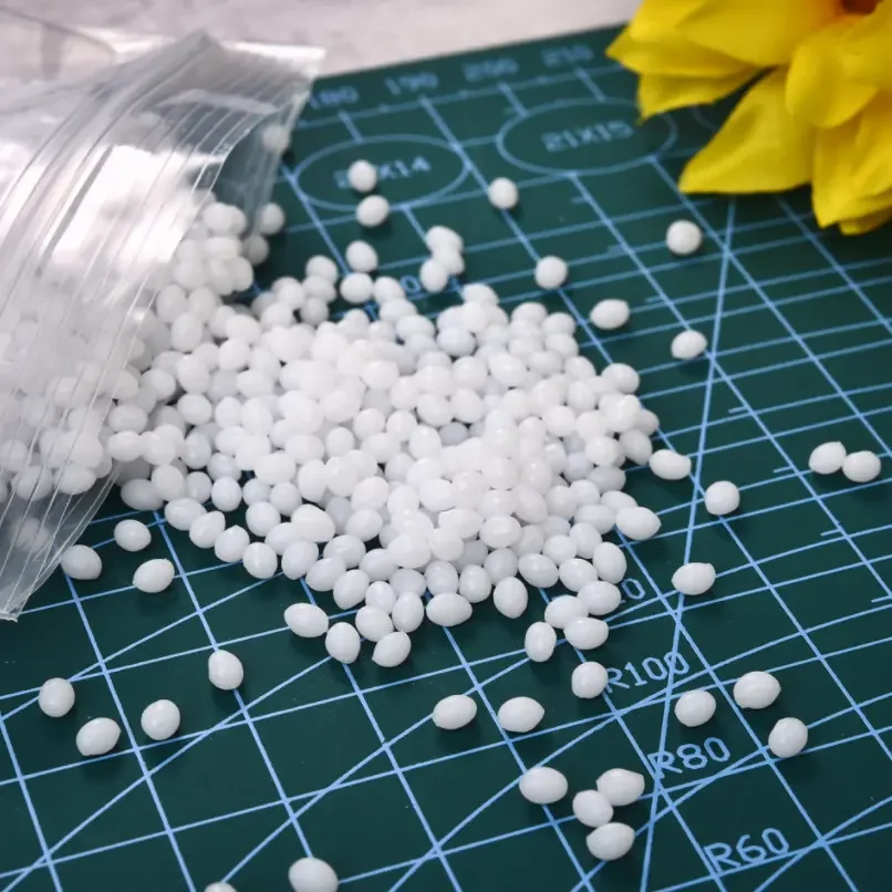 1kg PCL pellets PCL-crystal clay  Polymorph Thermoplastic Clay customize bag  Polycaprolactone Moldable Plastic Pellet