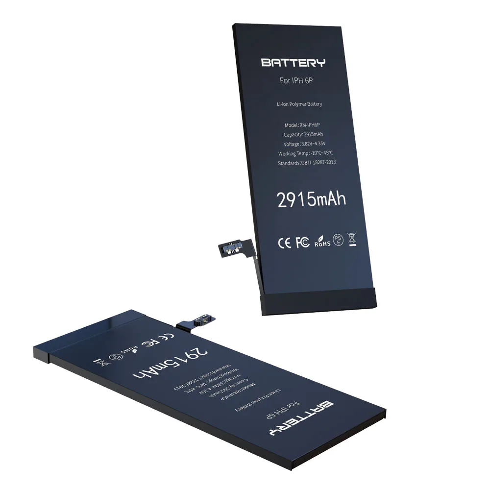 Li-ion Polmer 2915mah Battery for iPhone 6 Plus Replacement Battery