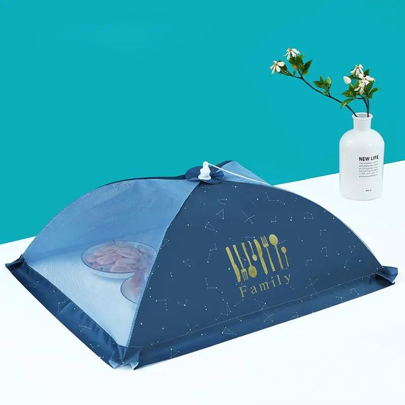 Домашние гаджеты, крышка для еды, новый дизайн, складной обеденный стол, зонт, Бытовая Мода, пищевая сетка, крышка, столовые приборы, шаблон