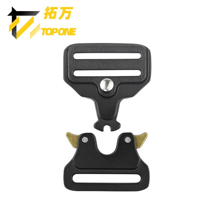 New Military Quick Release Metal Belt Buckle 40mm Aluminum Alloy Tactical Buckle