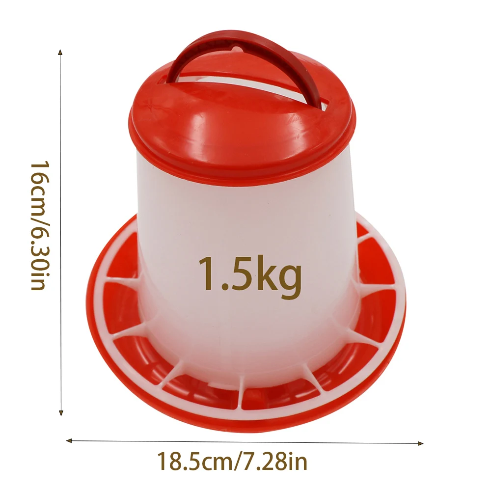 Кормовой барабан курятника оборудование для разведения домашней птицы Кормушка Для лотка автоматическая кормушка