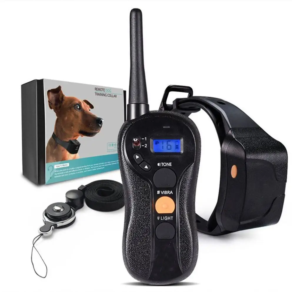 
LED dog shock 600m remote training collars for dog 