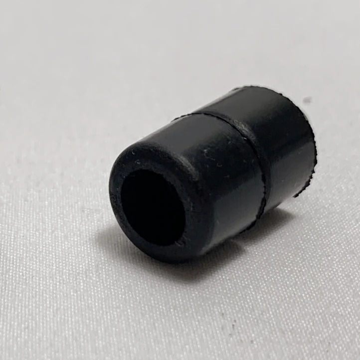 Protective Shield Bellow Cover Flexible Accordion Rubber Cushion Buffer Pad Size L 12mm H 15mm THK 9mm Round Rubber Buffer