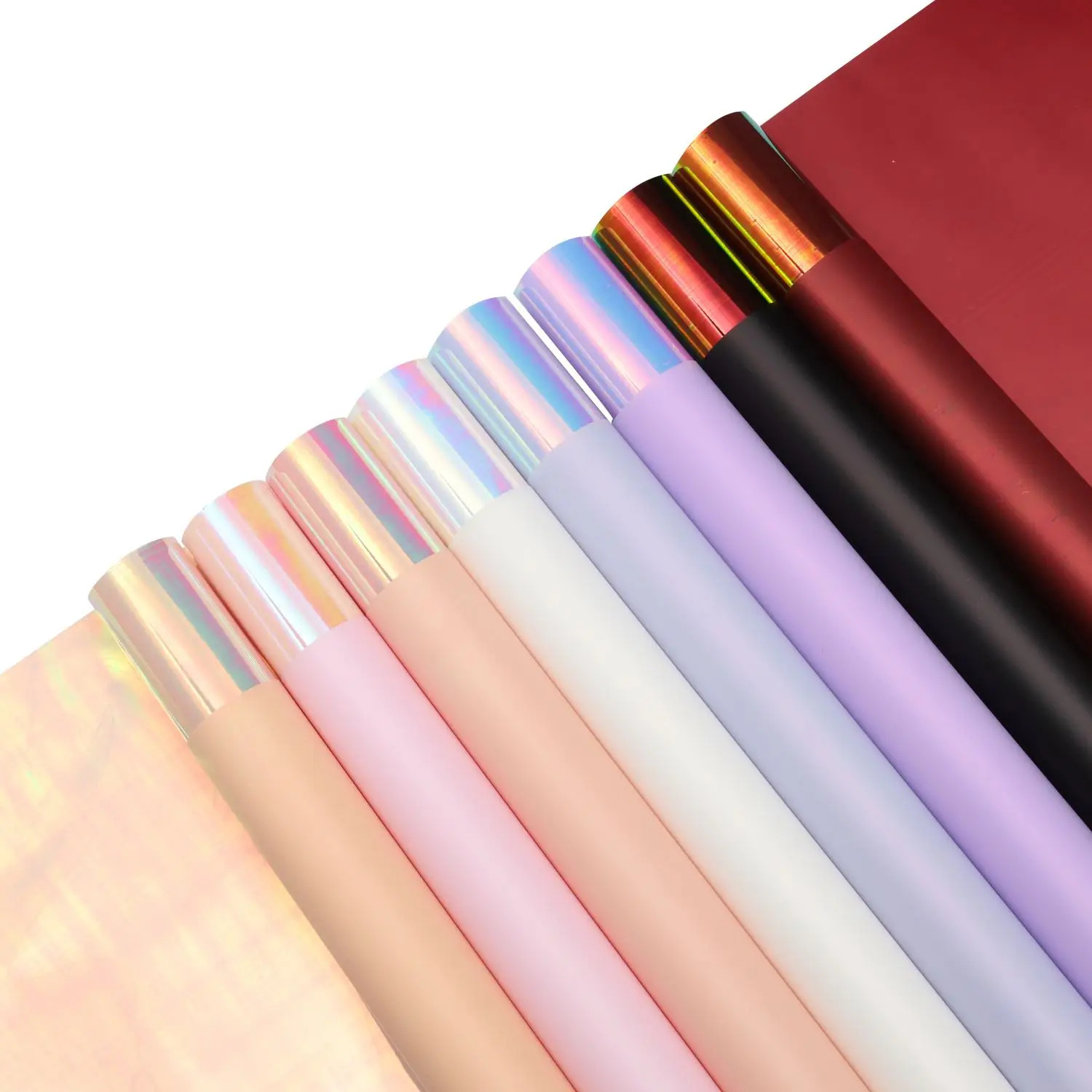 Florist Wrap Supplies Gorgeous Fresh Magic Colorful Gift Flower Bouquet Wrapping Paper