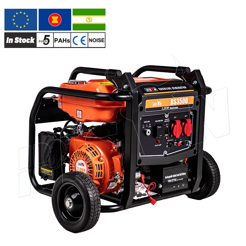 China wholesale 220/380 Volts portable power gasoline copper generator 2.8-3.0kw Gasoline Generators