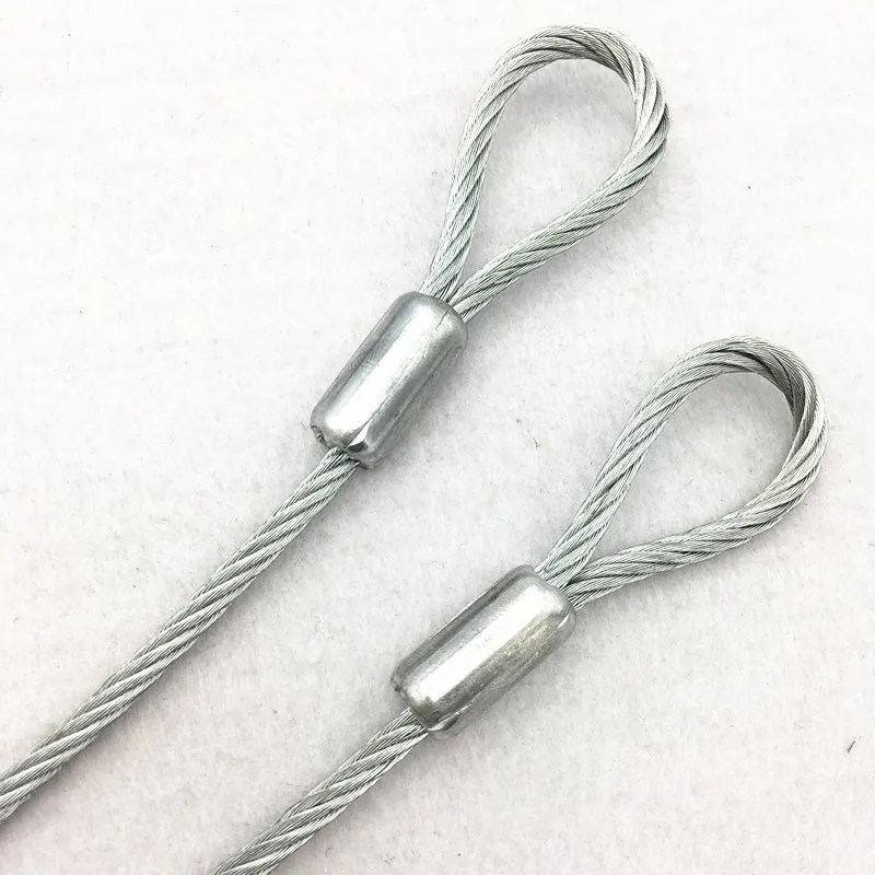 
Manufacturers customized direct express car lifting mechanical drive quench carbon steel wire rope stainless steel sheath ring c 