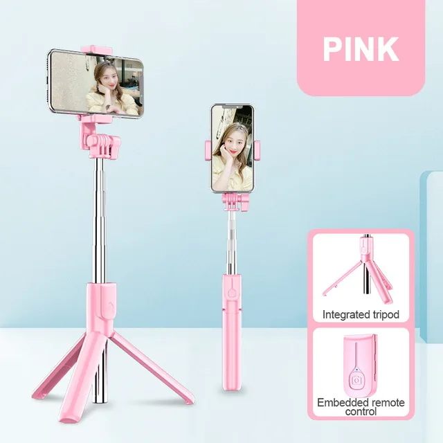 Smartphone Selfie Stick Vertical Shooting Flexible Wireless Remote Control Selfie Stick Mobile Stand Tripod