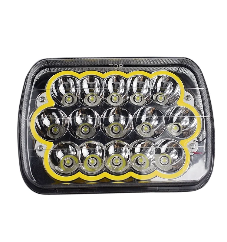 7inches   Auto Parts Driving  Spotlight alta /baja  BeamLed Work Light for Offroad Truck 45w