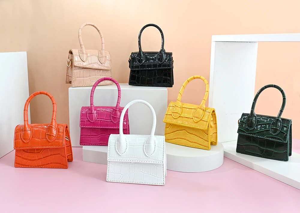 
Fashion Design Custom Kids Bows DIY handbags Cheap messenger bags for kids 