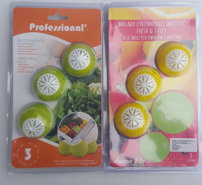 3Pcs Creative design fridge fresh ball  refrigerator balls Mini Keep fridge fresh  freezer ball