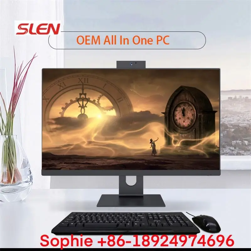 Игровой ПК Slen I9 9900K Rtx 2080 Ti, 24 дюйма, с процессором I7 I5 I3, сенсорным экраном