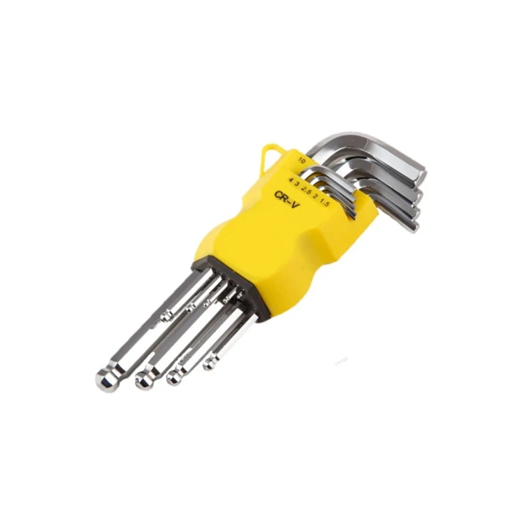 Промо Высокое качество прочный с использованием различных 9 шт набор шестигранных ключей