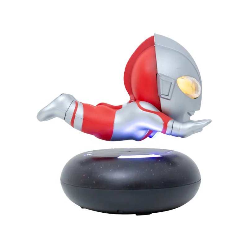 Magnetic Levitating Custom Japan Fire ACE Ultraman Tiga Marv Spider Man Bend Flex Scarlet Toy Flexible Anime Figure Action