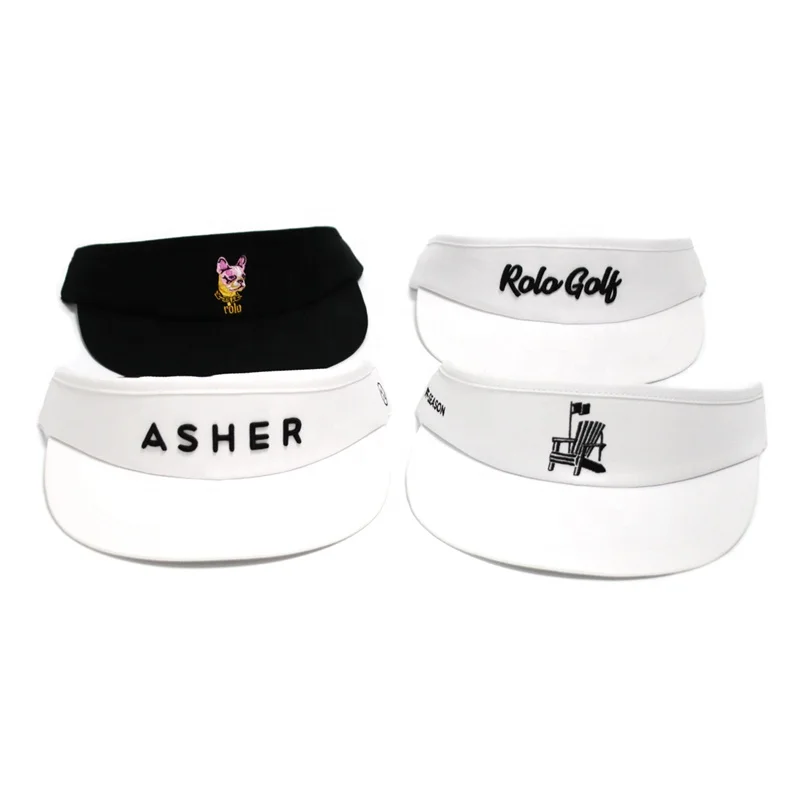 Classic Style Middle Profile Tour Visor Golf With Custom Logo