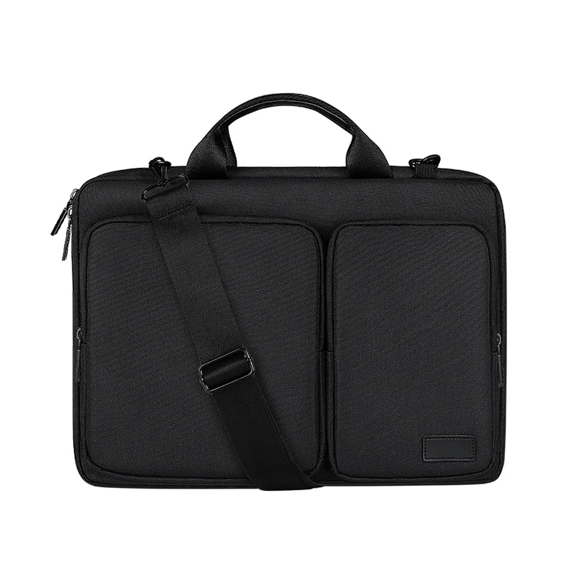 Laptop Shoulder Bag for 13 14 15 16 -inch MacBook Pro, Multi-Functional Laptop Messenger Bag Laptop Bag for Men and Women
