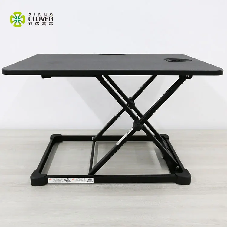 
Office Furniture Ergonomic Height Adjustable Laptop Standing Desk Sit To Stand up Computer Desk Converter 
