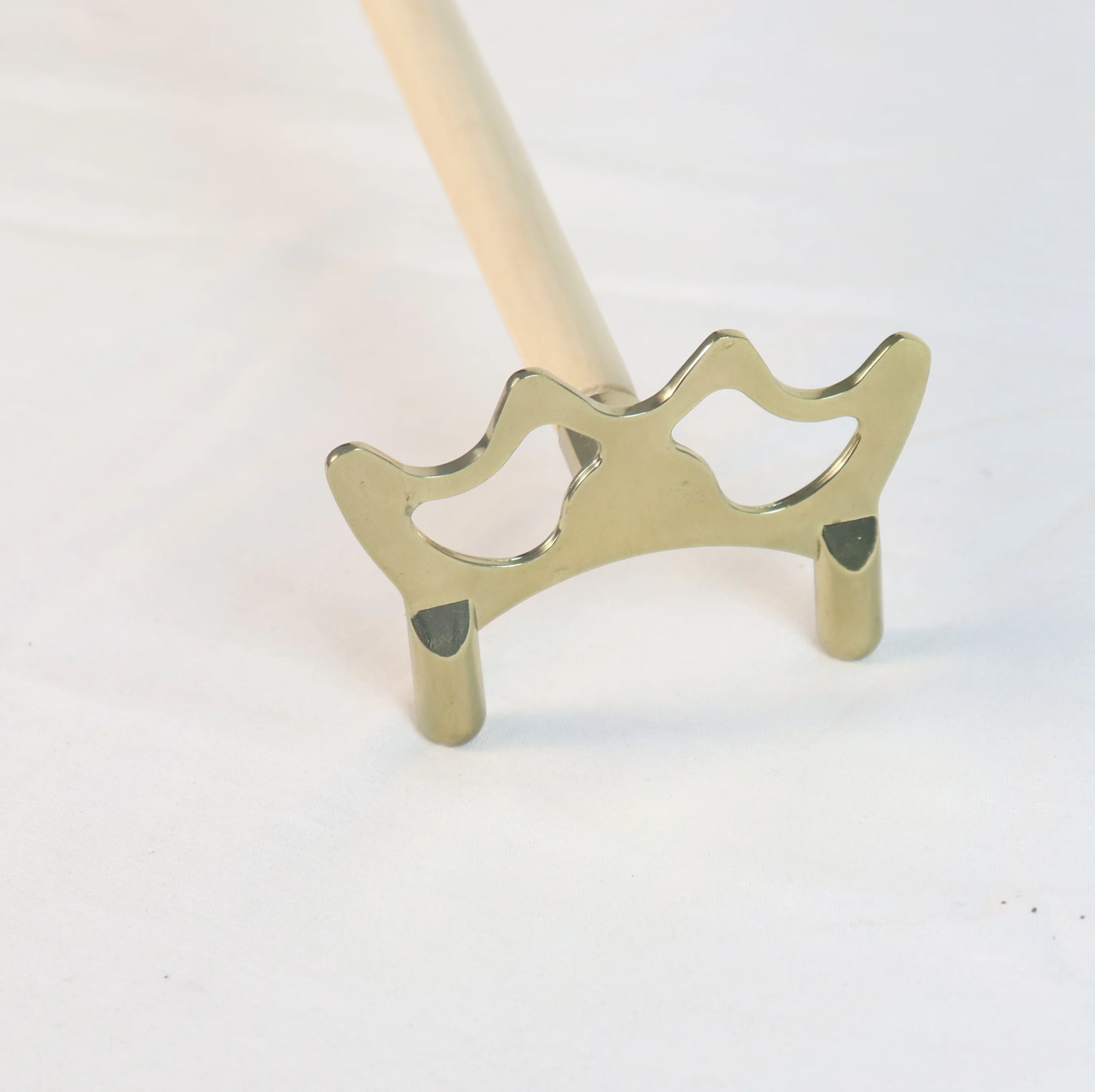 Wholesales Stick Bridge Rod Plastic Rest Galvanize Removable Brass Slip-On Billiard Bridge Head for Pool Cue Stick