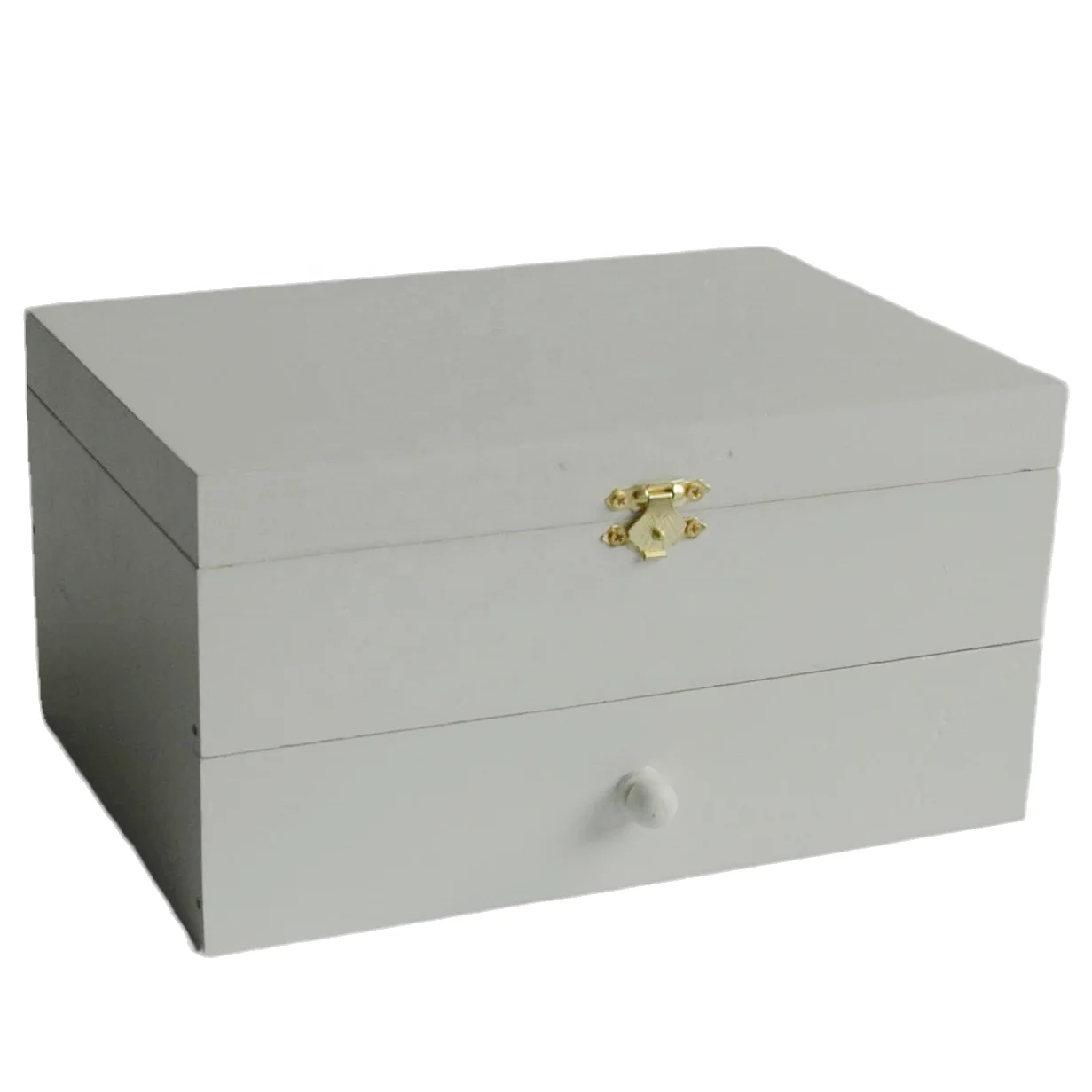 Wholesale Custom Gift Unfinished Engraving Wooden CD DVD Packaging Box