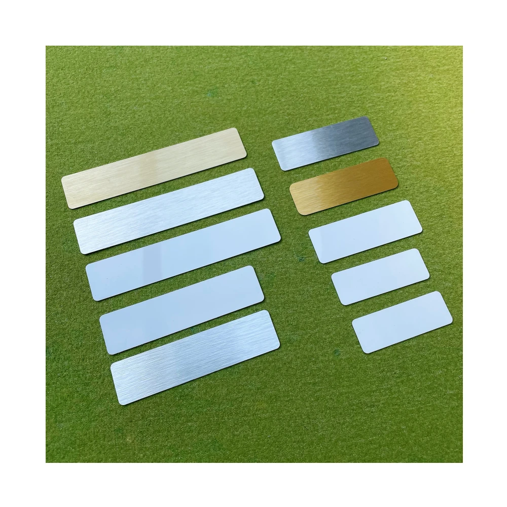 Sublimation Aluminum Photo Sign Sublimation Blank for Poster Heat Transfer Name Plate Simulation Blank Photo Sign