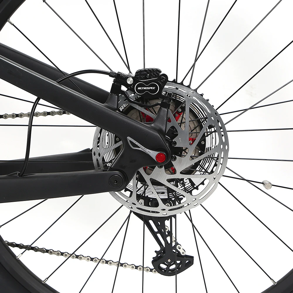 2023 newest 29er full suspension electric mountain bike Bafang M510 motor 48V250W / 36V250W Mid Ebike for adults