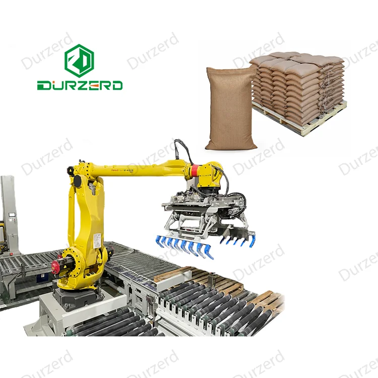 Excellent After-sales Service Automatic Robot Stacking Machine Iron Pallet Robot Palletizer Automatic Pallet Stacking Robot