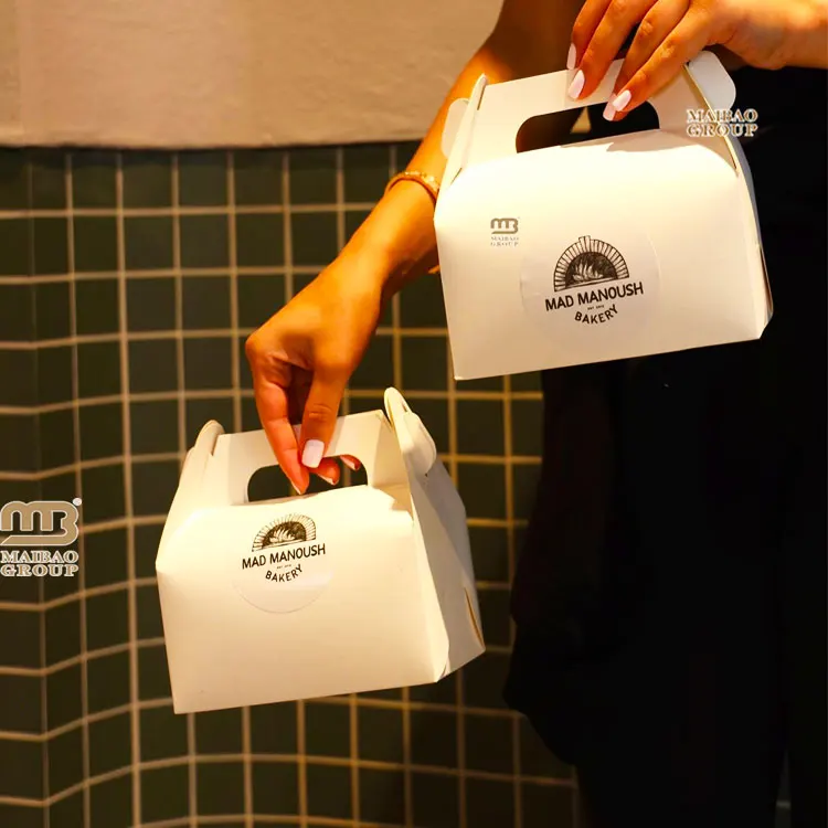 Cajas Para Bombones Chocolates Galletas Dulces 300 Gsm Paper Box Chocolate Gift Paper Box, Paper Display Box With Handle