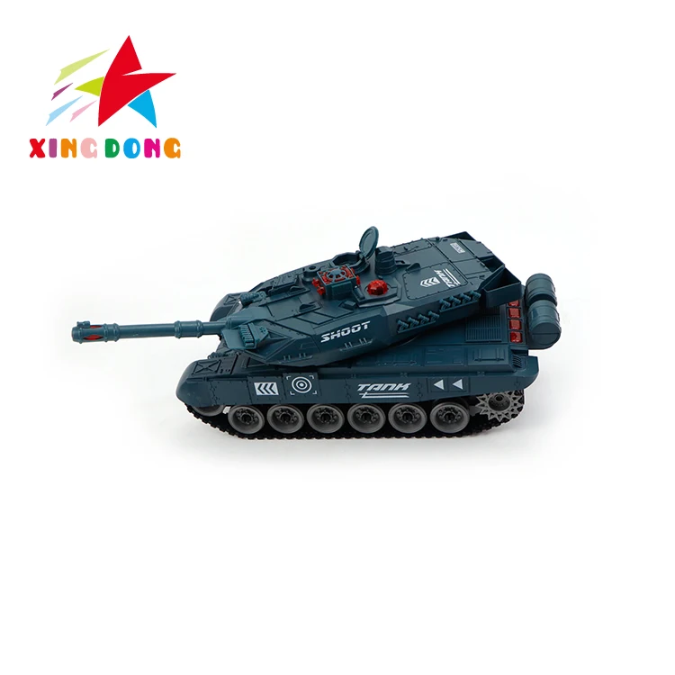 2024 hot  selling 2.4G 11 channel remote control military tanks for kids simulate model rc tank toy