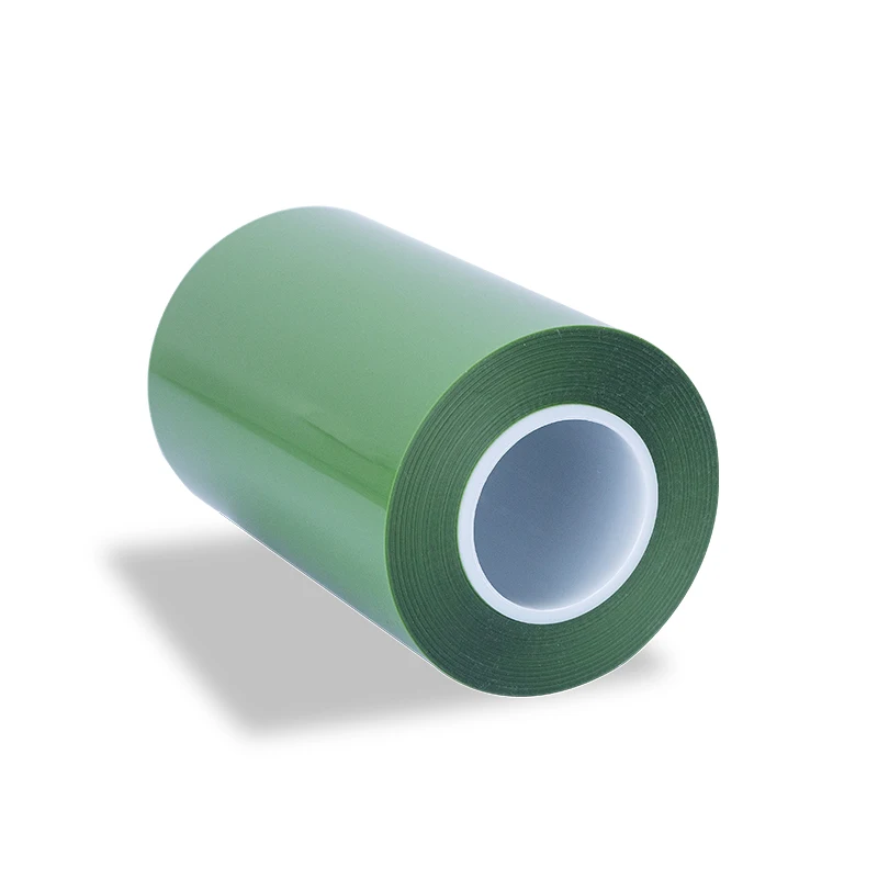 PET high temperature tape Green circuit board electroplating paint acid and alkali resistant single side silicone tape