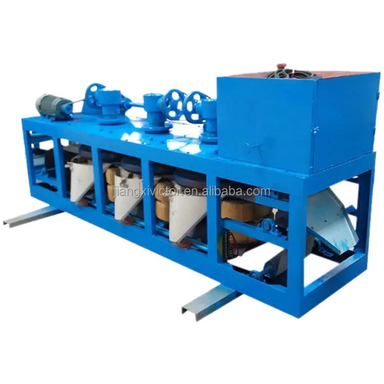Strong Magnetic Separator 18000 Gauss Sand Tin Gold Electromagnetic 3PC600 Three Disc Magnetic Separator with Conveyor