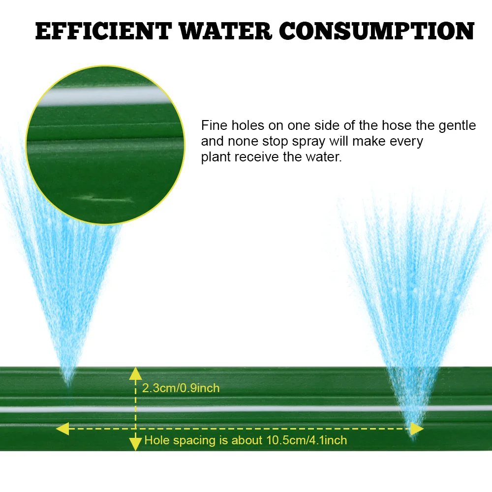 Winslow & Ross 50FT length 5.3mm tube diameter water hose garden 60g/m pvc garden hose with 3 waterway