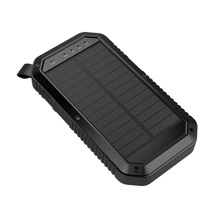 OSWELL Top Sell New Style Ipx6 Waterproof 20000mah Wireless Solar Charging Power Bank For Cell Portable Solar Power Bank