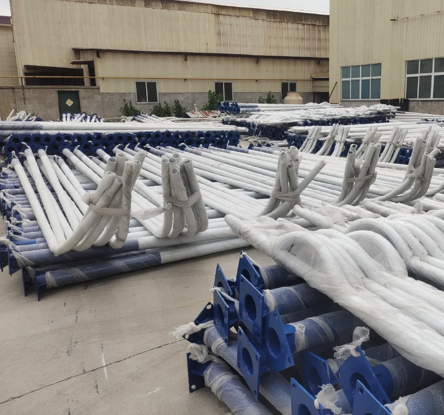 XLZM  Good Quality Aluminum Alloy Light Pole Outdoor Led Solar Light Post 10 meter lighting pole