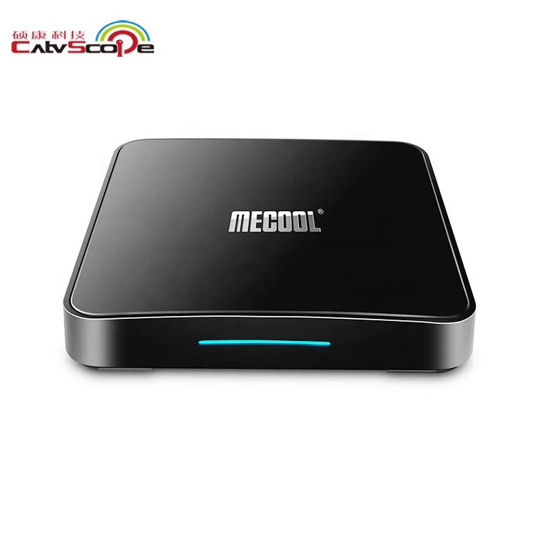 Catvscope STB/smart box KM3 Android 9.0 pie ATV IPTV of 64GB/128GB and 10/100M movies media player