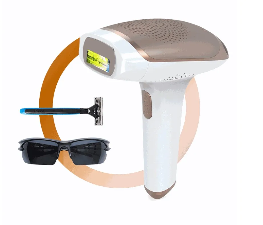 Dropship 999999 Laser Epilator IPL Photoepilator Hair Removal depiladora Ice cooling painless electric epilator